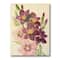 Designart - Retro Light and Dark Pink Gladiolus - Traditional Canvas Wall Art Print